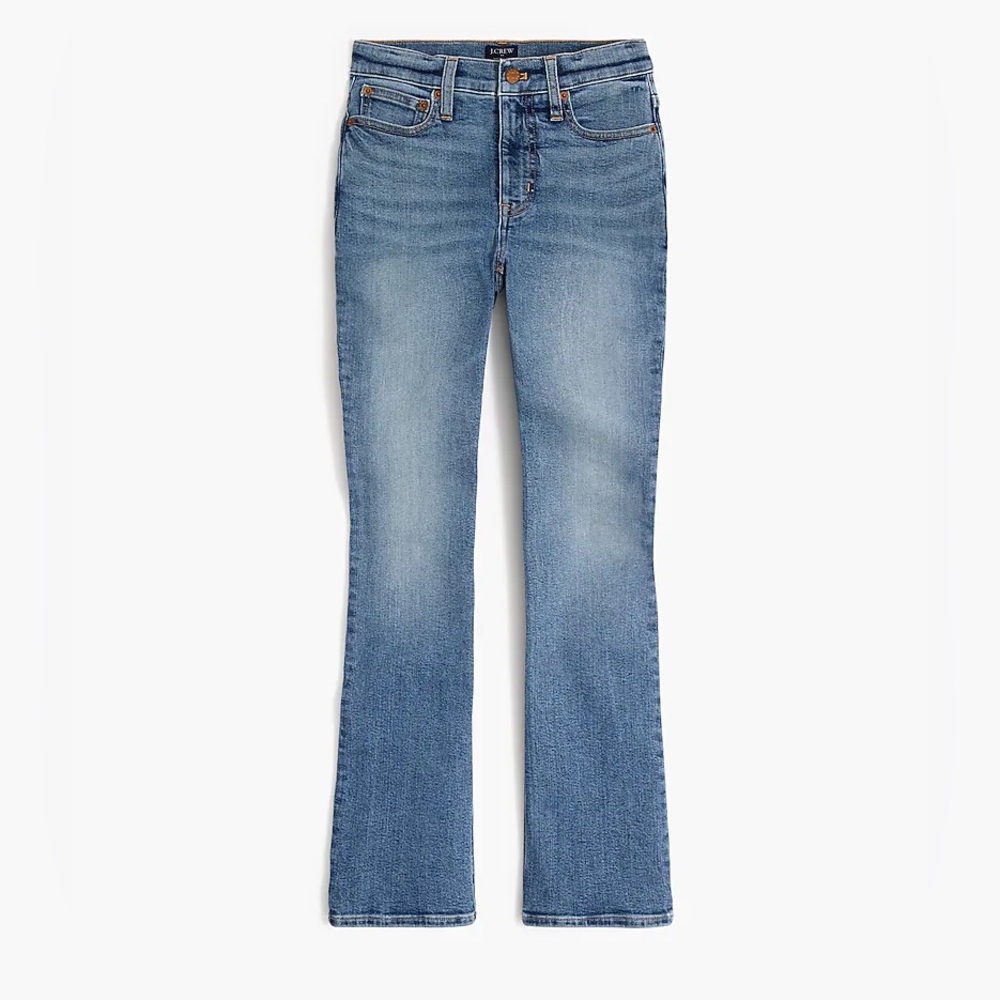 J. Crew Mid-Rise Flare Crop Jean Size 28